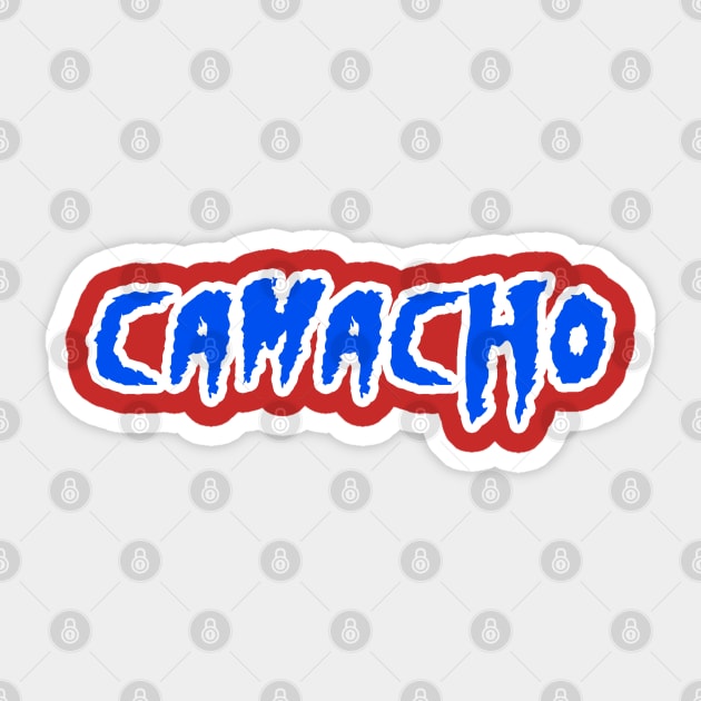 Camacho Mania Sticker by TheRealJoshMAC